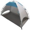 Enero Camp 1054551 - kempingsátor, 220x115x120cm, szürke/kék