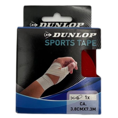 Dunlop Sport Tape - kineziológiai szalag (7,3m x 3,8cm), piros