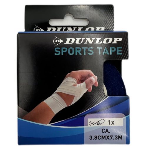 Dunlop Sport Tape - kineziológiai szalag (7,3m x 3,8cm), kék