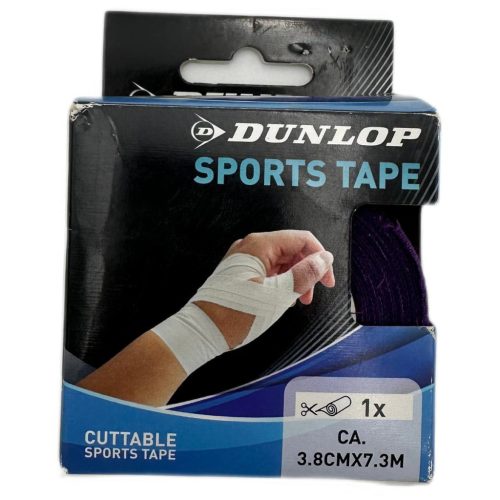 Dunlop Sport Tape - kineziológiai szalag (7,3m x 3,8cm), lila