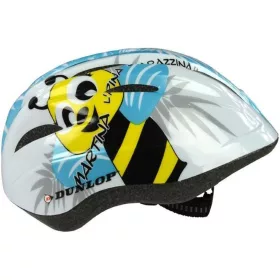   Dunlop Kids Helmet - állítható gyerek kerékpáros sisak (48-52cm), méhecske mintás