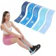 Enero Fit Blue Band - 5 darabos TPE edző gumi szett, kék