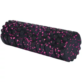 Xqmax Foam Roller - fitnesz henger, rózsaszín