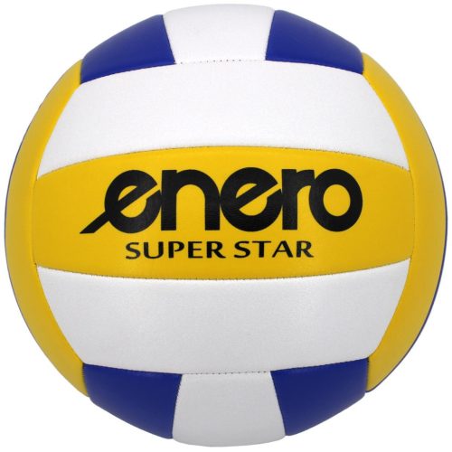 Enero Superstar - röplabda, 5-ös méret, sárga/fehér/kék