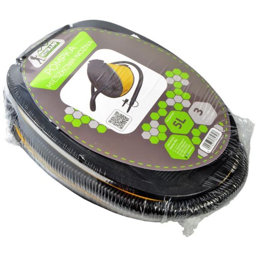 Enero Camp - lábpumpa (3L), fekete/sárga