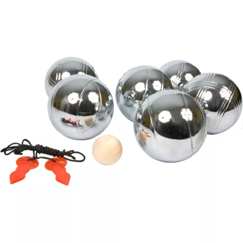 Enero Boules - 6 db-os petanque készlet, ezüst