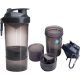 SmartShake Original2Go - fitnesz shaker, 400ml, szürke