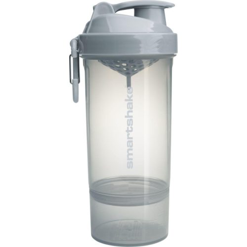 SmartShake Original2GoOne - fitnesz shaker, 600ml, szürke