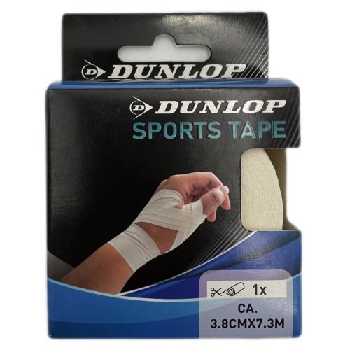 Dunlop Sport Tape - kineziológiai szalag (7,3m x 3,8cm), fehér