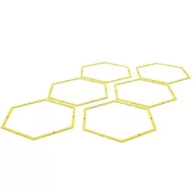   Dunlop Universal Hoop - koordinációs fejlesztő hatszög "karika", sárga/fekete