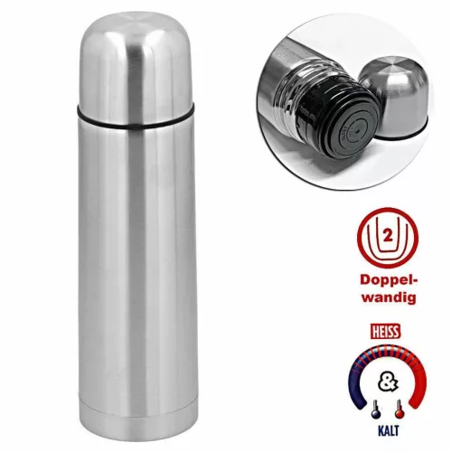 Alpina Tourist Thermos - termosz (750ml), ezüst