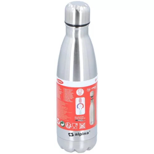 Alpina Tourist Thermos - termosz (470ml), ezüst