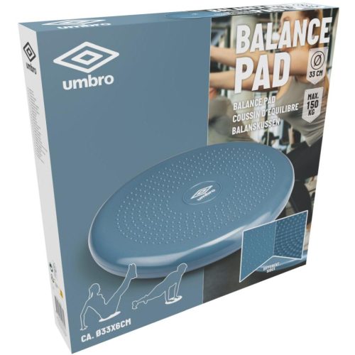 Umbro Balance Pad - kétoldalas egyensúlyfejlesztő párna, 33cm, kék