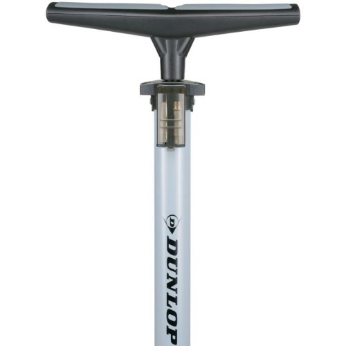 Dunlop - kerékpár pumpa manométerrel, 230 PSI (16 bar), szürke