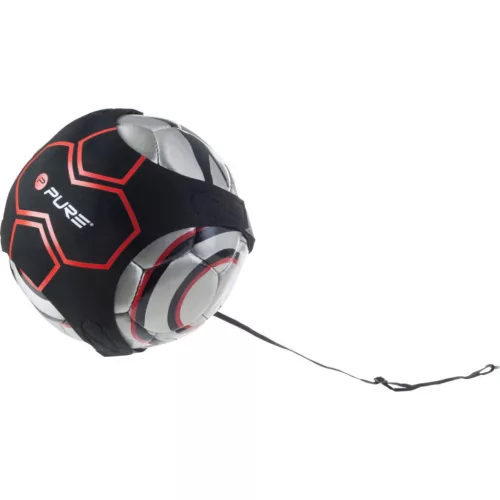 Pure 2 Improve Football Trainer - futball tréner gumipánttal, piros/fekete