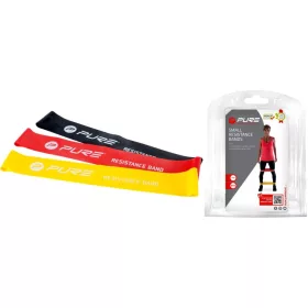   Pure 2 Improve Small Resistance Band - edző gumiszalag szett, 3 db-os, többszínű