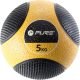 Pure 2 Improve Medicine Ball - 5 kg-os medicinlabda, sárga/fekete
