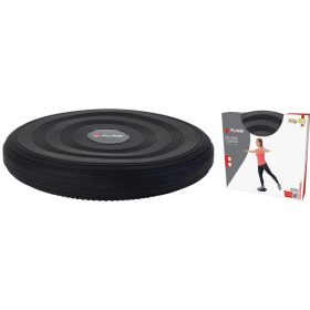   Pure 2 Improve Balance Cushion - egyensúlyozó szenzoros párna, 32x6 cm, fekete