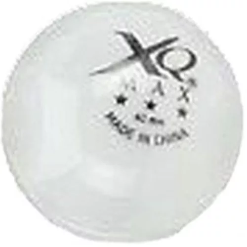 Xqmax Table Tennis Balls - 12 darabos 3 csillagos pingponglabda szett, fehér