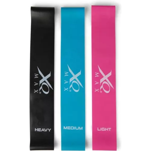 Xqmax Body Sharper Set - 3db-os fitness szalag készlet, többszínű