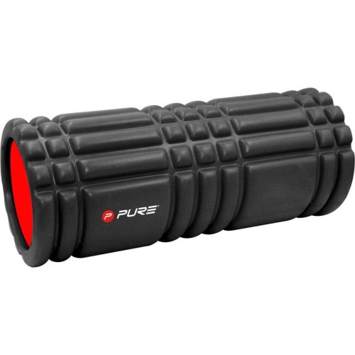 Pure 2 Improve Massage Roller - masszázshenger, 33x15 cm, fekete/piros