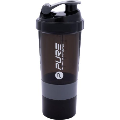 Pure 2 Improve Fitness Shaker - fitnesz shaker kulacs, 500 ml, szürke