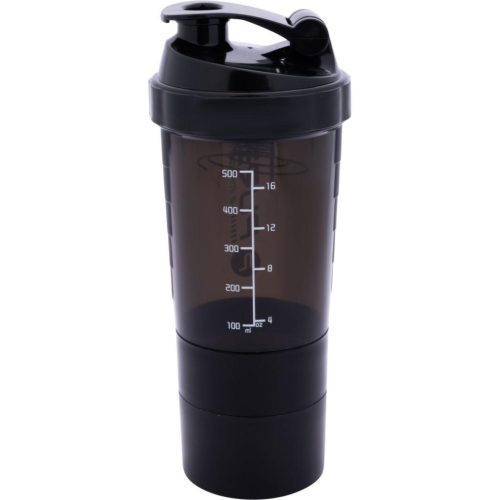 Pure 2 Improve Fitness Shaker - fitnesz shaker kulacs, 500 ml, fekete