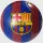Fc Barcelona Blaugrana Stripes - focilabda (5-ös méret), bordó/kék