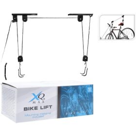 Xqmax Bike Lift - mennyezeti kerékpártartó, fekete