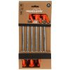 Redcliffs Tent Peg - 6db-os fém sátorrögzítő (21cm), ezüst/narancs