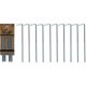 Redcliffs Tent Peg - 10db-os fém sátorrögzítő (23cm), ezüst