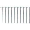 Redcliffs Tent Peg - 10db-os fém sátorrögzítő (23cm), ezüst