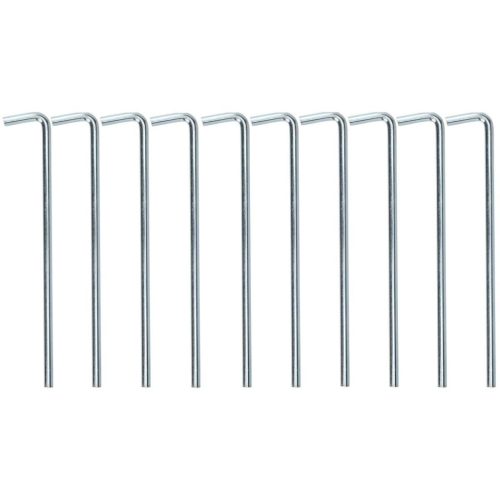 Redcliffs Tent Peg - 10db-os fém sátorrögzítő (23cm), ezüst
