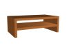 Monitorállvány polccal 42x13x24cm - Öreg Cseresznye