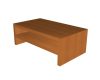 Monitorállvány polccal 42x13x24cm - Öreg Cseresznye