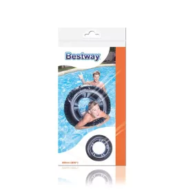 Bestway Tire Pattern - úszógumi, 91cm, fekete