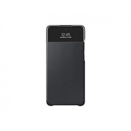 Samsung Galaxy A72 4G / 5G Smart S View Wallet Cover gyári(EF-EA725PBEGEE) telefontok, oldalra nyiló, fekete