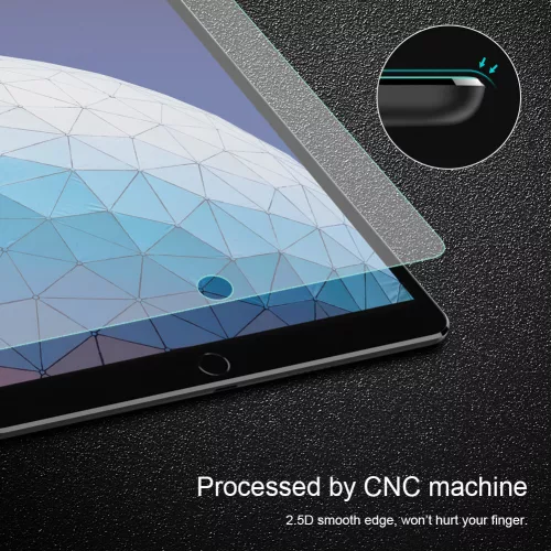 Apple iPad Air (2019) / iPad Pro 10.5 (2017) Nillkin Amazing H+ 2.5D-s tablet üvegfólia, Átlátszó