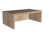 Bardolino Natúr Tölgy elől nyitott monitorállvány (42x13x24cm)