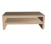 Monitorállvány polccal 42x13x24cm - Bardolino Natúr Tölgy
