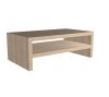 Monitorállvány polccal 42x13x24cm - Lakeland Akác