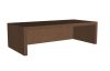 Monitorállvány két monitorhoz 100x25x15cm Indigó szürke