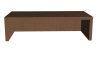 Monitorállvány két monitorhoz 100x25x15cm Indigó szürke