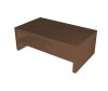Monitorállvány polccal 42x13x24cm - Barna Tonsberg tölgy