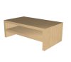 Monitorállvány polccal 42x13x24cm - Vicenza tölgy