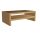Monitorállvány polccal 42x13x24cm - Natúr Corbridge tölgy