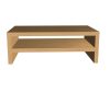 Monitorállvány polccal 42x13x24cm - Natúr Corbridge tölgy