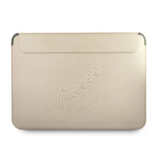 Guess Saffiano Script laptop táska 13", 34 x 25 x 2 cm - GUCS13PUSASLG, Arany