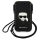 Karl Lagerfeld Saffiano Ikonik Karl's Head univerzális telefontok 6,1", KLHCP12MOPHKHK, Fekete