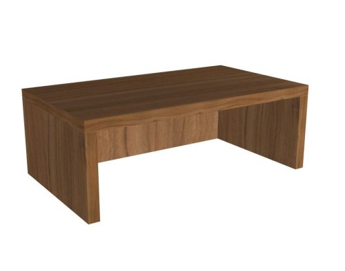 Natúr Dijon dió fenyő elől nyitott monitorállvány (42x13x24cm)